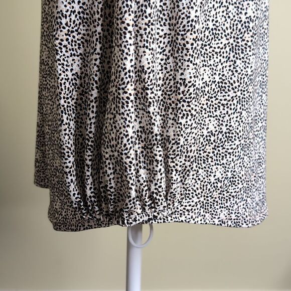 Adrianna Papell Medium Ladies Knit Crepe Blouse, NEW - Picture 5 of 10